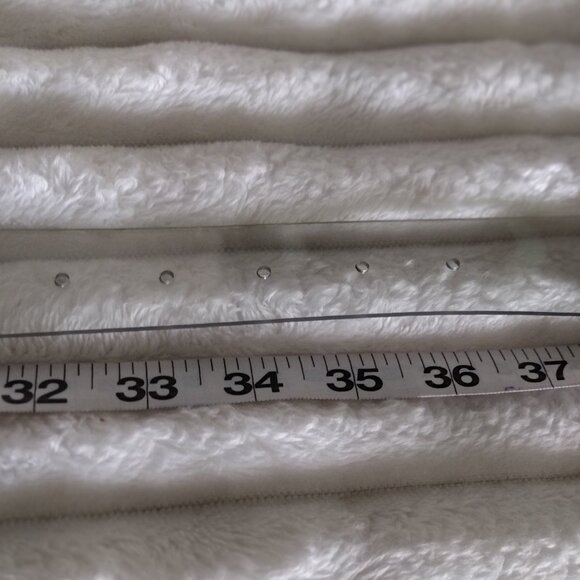 Daily Brand Clear PVC Belt Golf Bag Studs Gold Silver Transparent Y2K Style - Picture 10 of 10